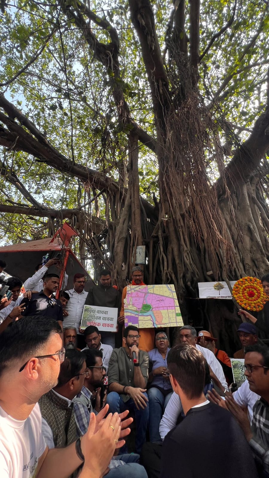 तपोवनसाठी भाजपचा हा आहे डाव... तपोवनात भेट दिल्यानंतर आदित्य ठाकरेंचा गंभीर आरोप...