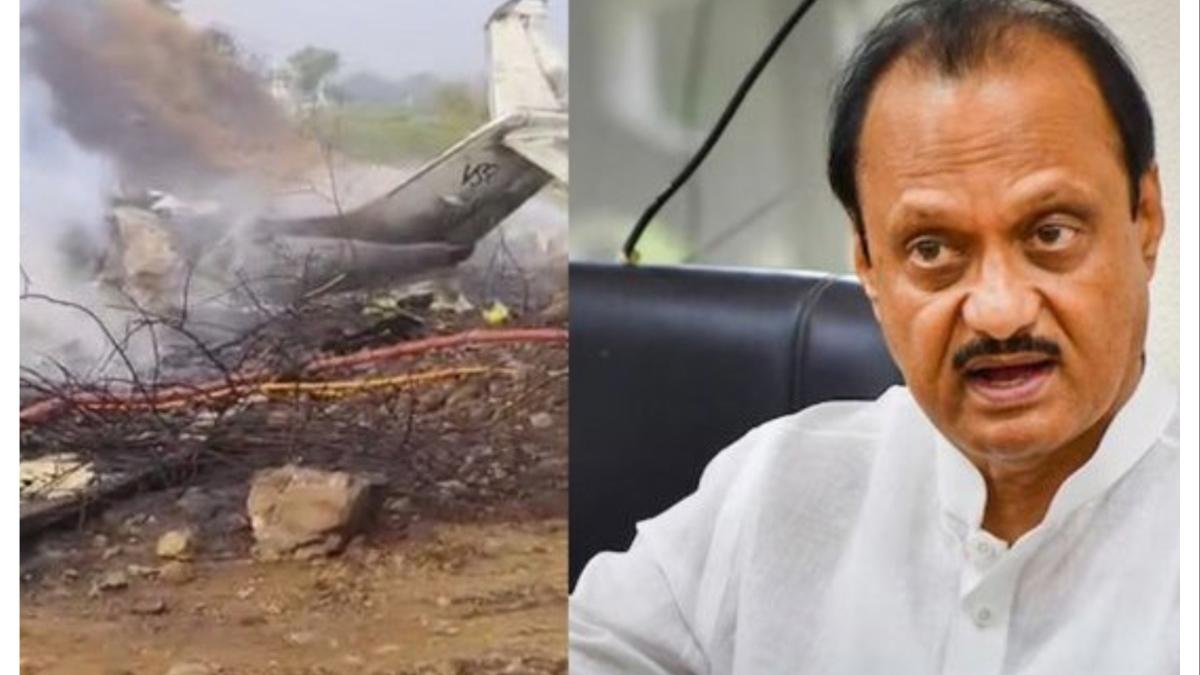 अजितदादांच्या विमान अपघाताचे गूढ वाढले...  व्ही. के. सिंग आणि महाराष्ट्रातील बड्या नेत्याच्या भेटीने राजकीय खळबळ...