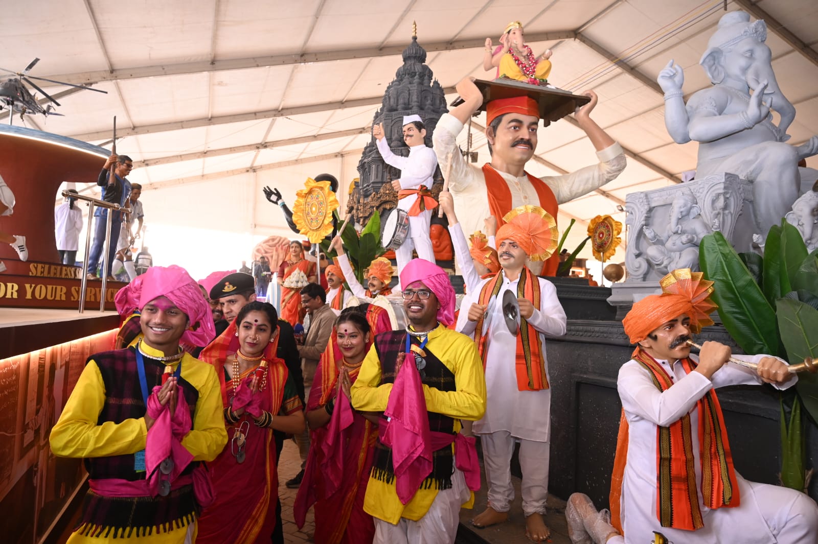 प्रजासत्ताक दिनी असा असेल महाराष्ट्राचा चित्ररथ... पहा त्याची भव्य झलक...