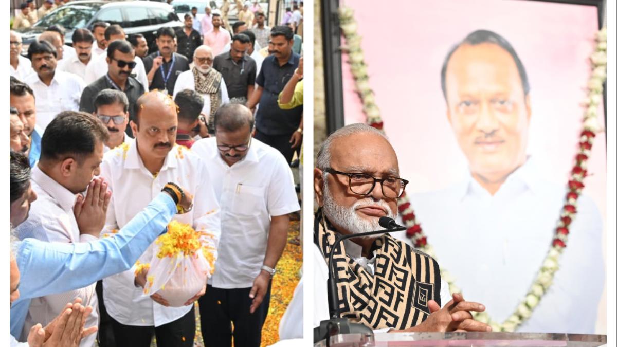 नाशिकमध्ये सर्वपक्षीय नेते, पदाधिकारी व नाशिककरांकडून स्व.अजितदादा पवार यांना भावपूर्ण श्रद्धांजली