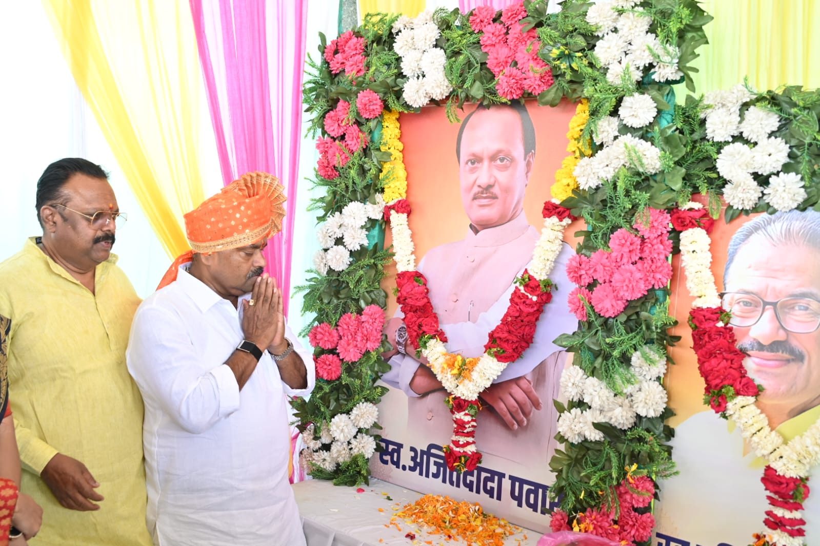 स्व. अजितदादा पवार यांच्या जयंतीनिमित्त नाशिक राष्ट्रवादी काँग्रेसतर्फे जनसेवा सप्ताह.... जिल्हाध्यक्ष दिलीप खैरे यांची घोषणा