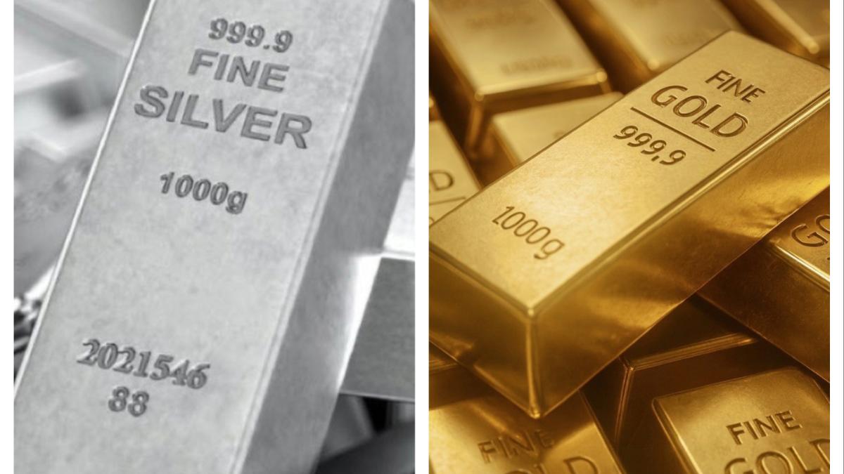 सोने-चांदीच्या दरात मोठी घसरण... असा आहे आजचा भाव...